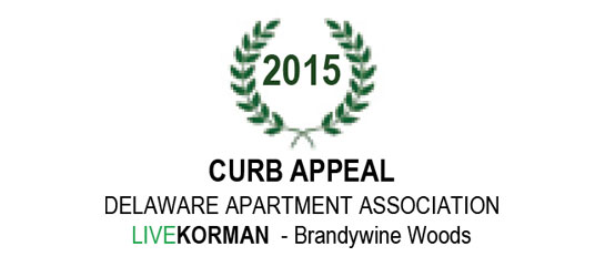 Delaware Apartment Association Curb Appeal Award 2015