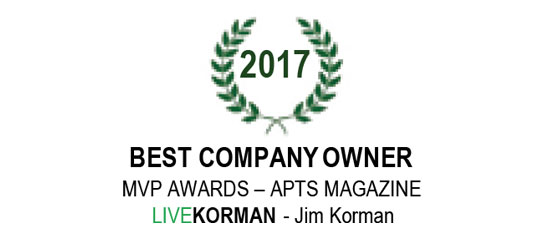APTS Magazine MVP Awards Best Company Owner 2017